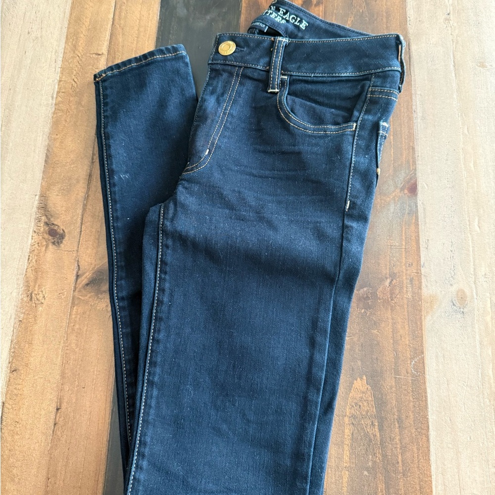 American Eagle dark skinny jeans brand new